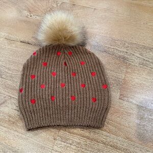 Women’s J. Crew Heart Beanie ❤️